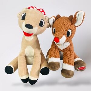 Rudolph and Clarice Plush SeaWorld Vintage Busch‎ Gardens Stuffed Animals Toys